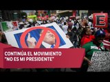 Continúan las protestas en Estados Unidos contra Donald Trump