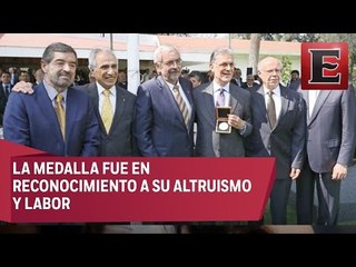 UNAM reconoce labor de Rafael Moreno Valle Suárez