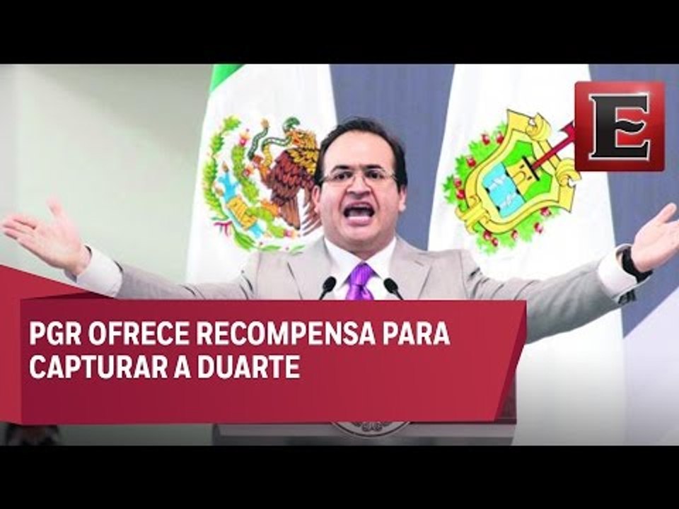 Ofrecen 15 mdp a quien de información sobre el paradero de Javier Duarte