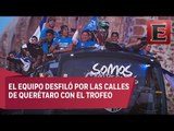 Gallos festeja con su afición el título de la Copa MX