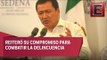 Osorio Chong se reúne con empresarios y autoridades de Coatzacoalcos