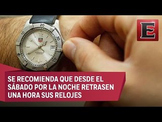 Este 30 de octubre arranca en México el Horario de Invierno