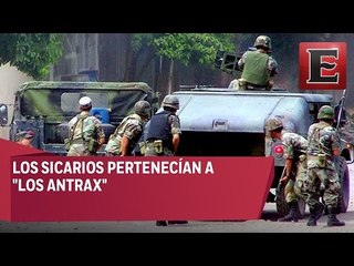 Enfrentamiento del ejercito con sicarios en Sinaloa