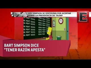 Download Video: Los Simpson piden disculpas por predicción de elecciones de EU