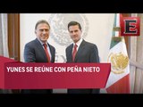 Peña Nieto recibe a  Miguel Ángel Yunes en Los Pinos