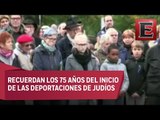 Recuerdan en Berlín a víctimas de campos nazis