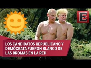 Скачать видео: Los memes del tercer y último debate entre Trump y Hillary