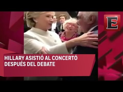 Hillary Clinton agradece el corrido y el apoyo a Vicente Fernández