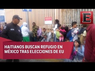 Migrantes Haitianos buscan refugio en Baja California