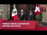 Enrique Peña Nieto recibe al Presidente de la Confederación Suiza