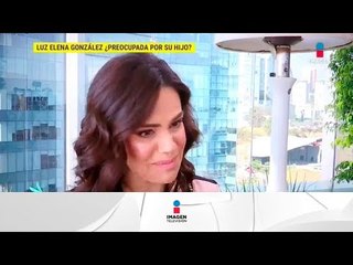 Luz Elena González habla sobre la discapacidad de su pequeño | De Primera Mano