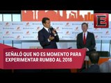 Peña Nieto rechaza segunda vuelta electoral