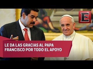 Maduro califica como exitosa y cálida la reunión con el Papa Francisco