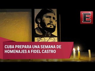 Todo listo para homenaje a Fidel Castro en Cuba