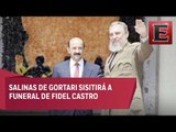 Salinas de Gortari destaca relevancia de de Fidel Castro