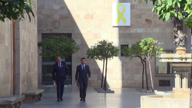 Torra y Aragonès, pendientes del próximo paso de Sánchez