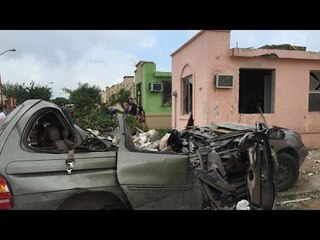 Desconsuelo en habitantes de Ciudad Acuña tras paso de tornado