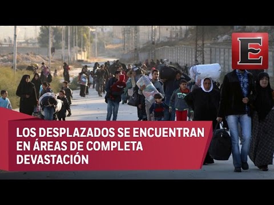 Niños de Alepo atrapados entra la oposición y las fuerzas gubernamentales
