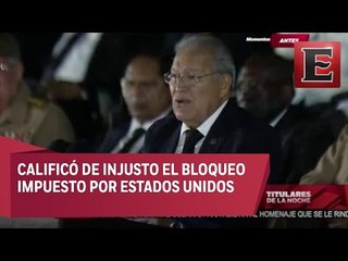 Presidente de El Salvador asegura que Cuba es ejemplo de lucha