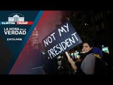 Miles estadounidenses salen a las calles a protestar contra Donald Trump