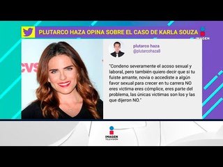 ¿Plutarco Haza reacciona contra el acoso sexual? | De Primera Mano