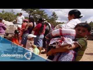 Habitantes de Guerrero abandonan sus casas por la violencia en el estado