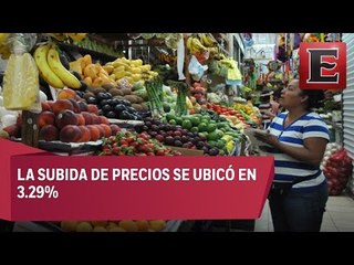 Repunta la inflación en México, la mayor en 20 meses