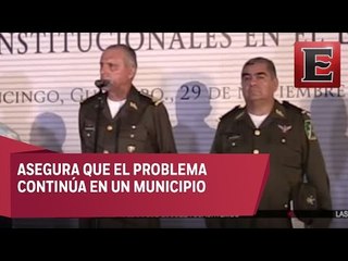 SEDENA confirma descenso en crímenes en Guerrero