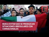 Acciones de la SRE para proteger a mexicanos en EU