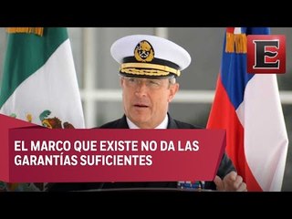 Marina pide construir un marco legal para combatir el narcotráfico