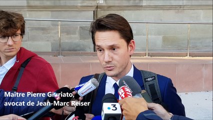 Interview de Me Pierre Giuriato, conseil de Jean-Marc Reiser
