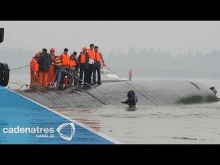 Se hunde buque con 458  pasajeros en China