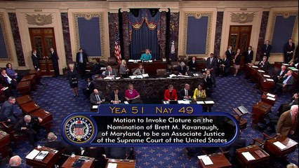 Candidato de Trump da un paso más hacia la Corte Suprema de EEUU