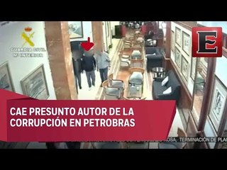 Detienen a presunto responsable de corrupción de Petrobras