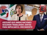 Relación México-EU avanza y no sufrirá cambios, asegura Roberta Jacobson
