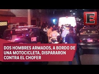 Balean a automovilista en la GAM