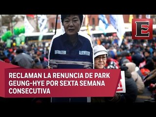 Nueva jornada de protestas en Surcorea contra la presidenta