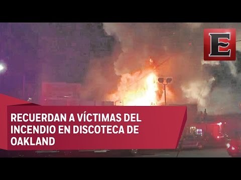 Realizan vigilia en memoria a las víctimas de incendio en Oakland, EU