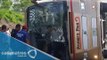 Volcadura de autobús en Michoacán deja un muerto y 30 lesionados