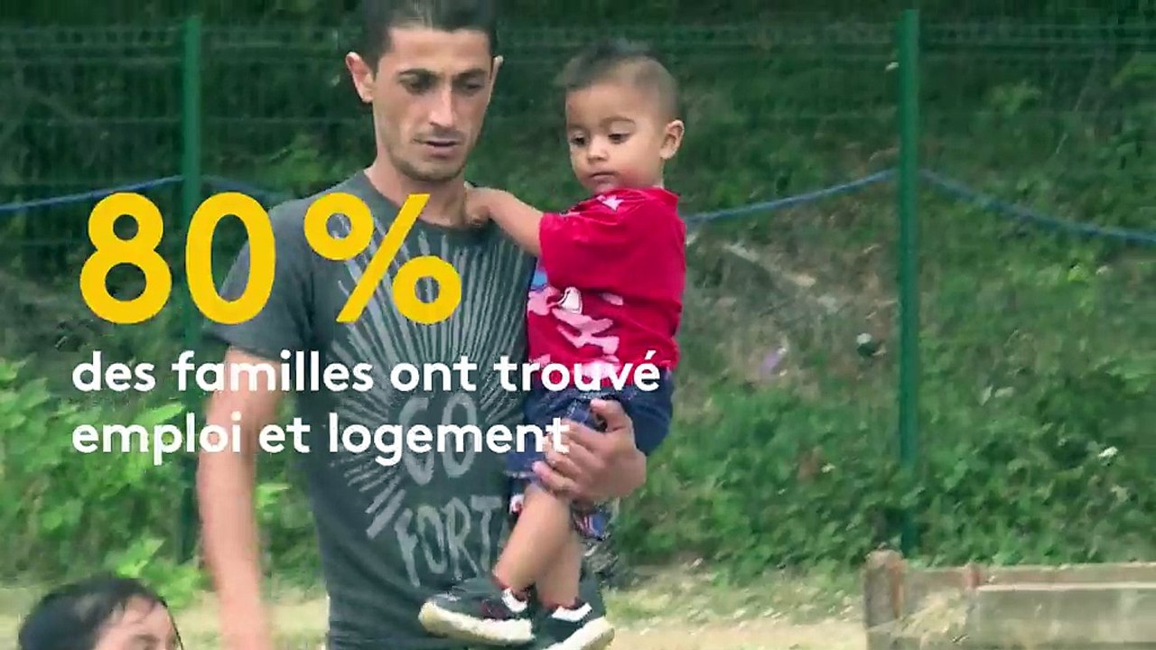 La réussite d'un village d'insertion pour les familles roms