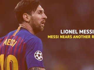 Скачать видео: Magic Messi nears another record in glittering career