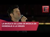 Mauricio Martínez le canta a la Morenita del Tepeyac