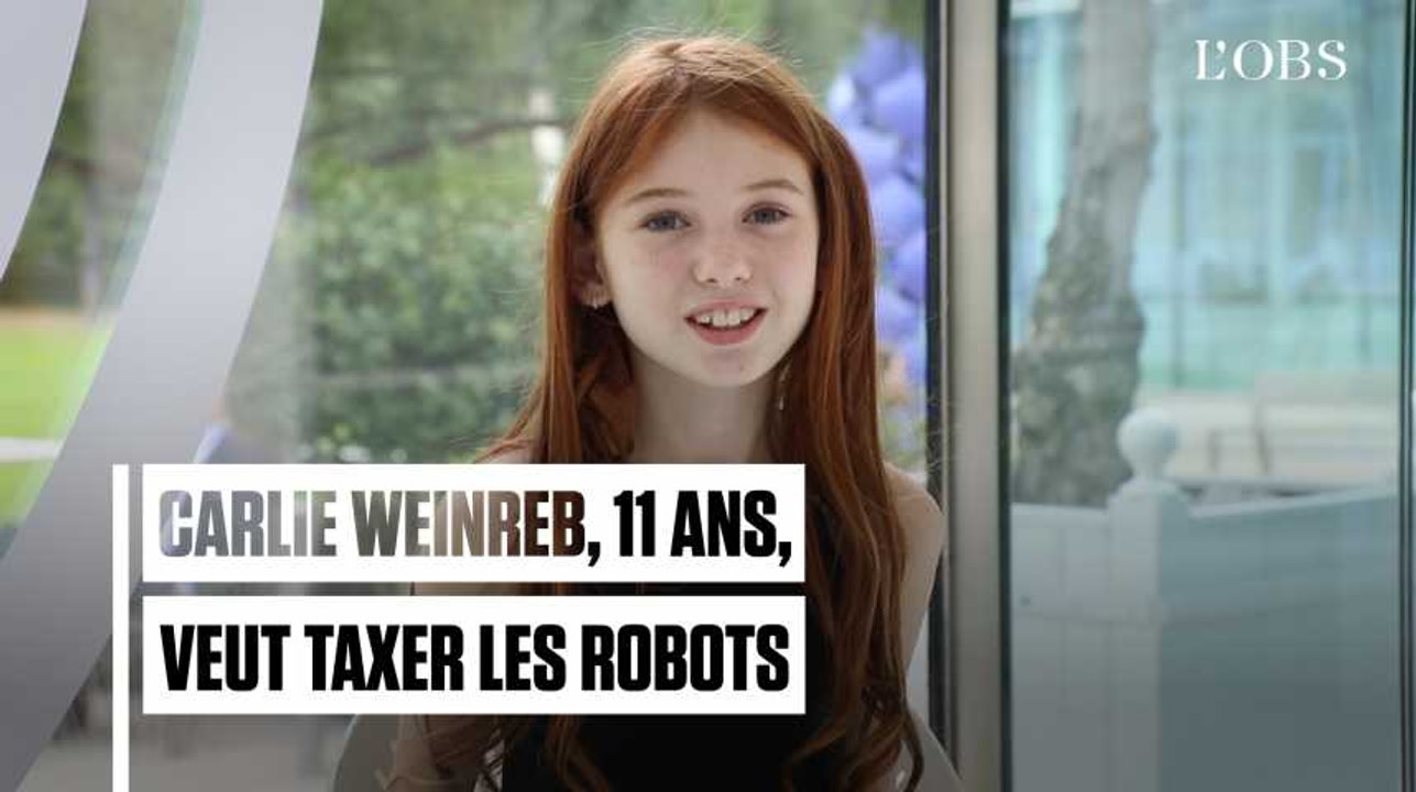 Carlie Weinreb, 11 ans, veut taxer les robots