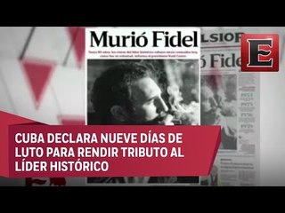 La prensa nacional hace eco de la muerte de Fidel Castro