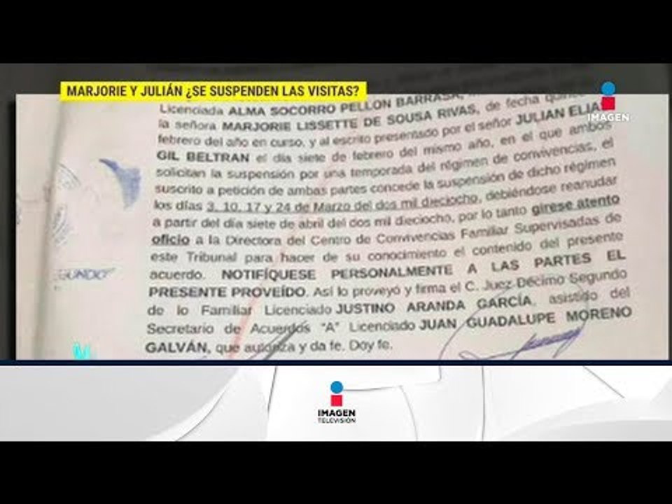 Suspenden las visitas de Julián Gil con el pequeño Matías | De Primera Mano