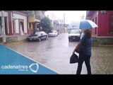 Tabasco es azotado por las fuertes lluvias