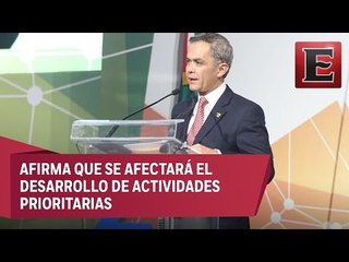 Download Video: Mancera considera insuficientes los recursos destinados a la CDMX