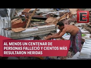Sismo de Indonesia deja 45 mil personas sin hogar
