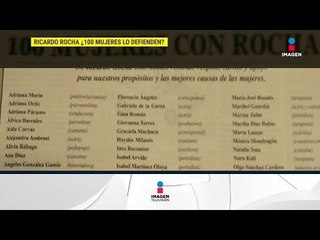 100 mujeres defienden a Ricardo Rocha por denuncia sobre acoso | De Primera Mano
