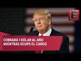 Donald Trump renunciará a su sueldo cuando ocupe al cargo